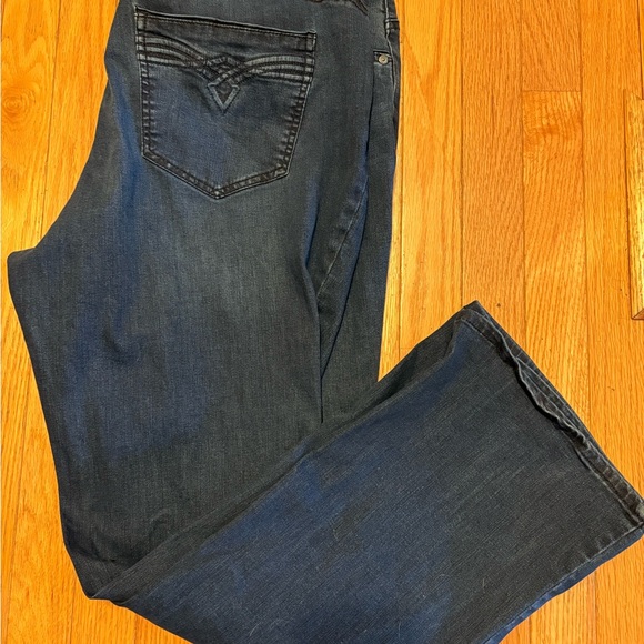 Wit & Wisdom Dark Blue Boot Cut Jeans - Picture 1 of 3